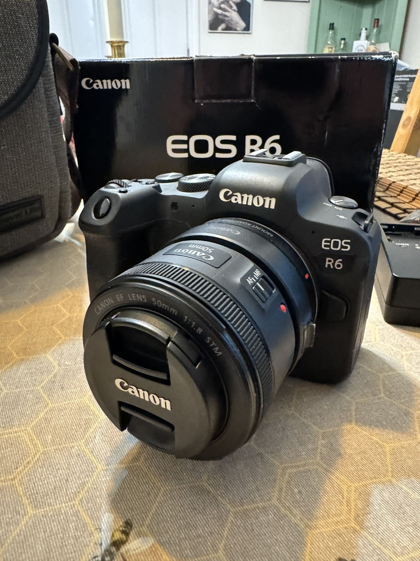 Canon R6 Mirrorless Camera + Extras