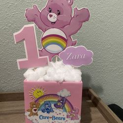 Carebear Party Centerpieces