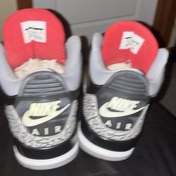 jordan retro 3 black cement (2018)