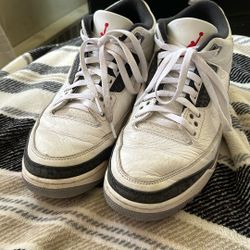 Air Jordan 3 Retro "Cement" sneakers.