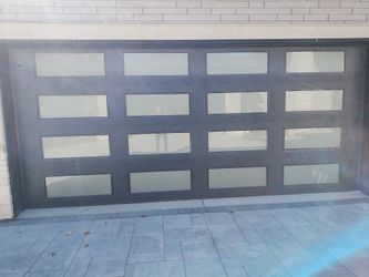 Used Contemporary Garage Doors 