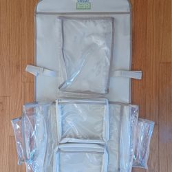 Clutter keeper deluxe gift wrap storage organizer