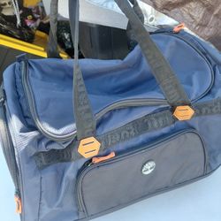 Timberland Highgate Spring Collection 22" Duffle Bag Orange/Eiffel Tower