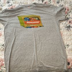 Nickelodeon Nick Box Shirt — Retro Cartoon Tee