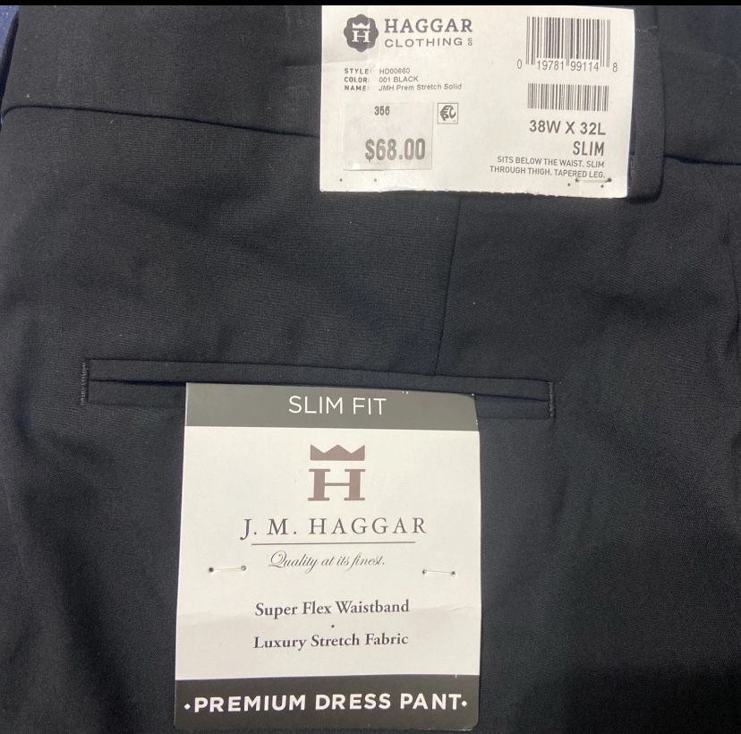NWT Hagger Premium Mens Dress Pants