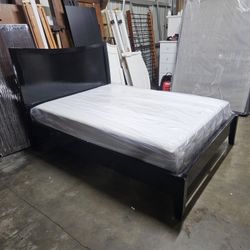 Queen Bed And Mattress 