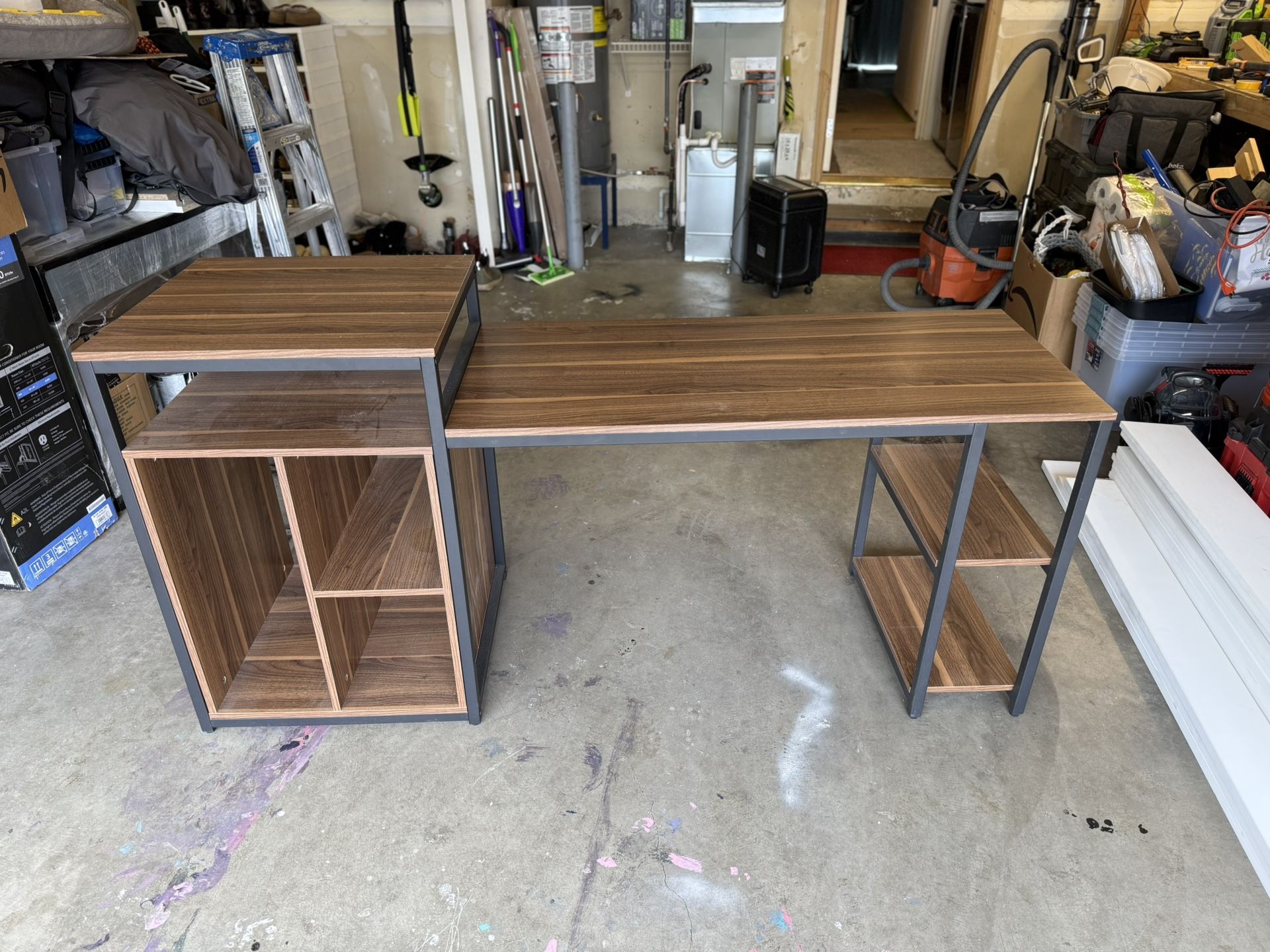 Office Desk With Cubbies
