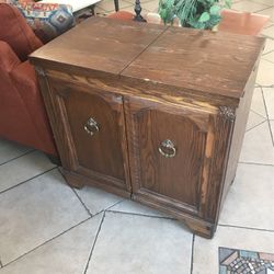 Antique Sowing Machine Cabinet 