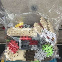 Little Tikes Waffle Blocks Steam Train Building Toy Play Set Track 