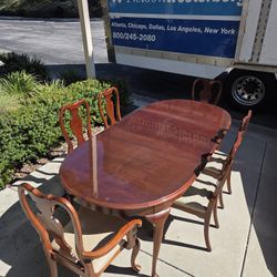Formal Dining Room Table & Chairs