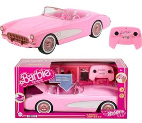 Hot Wheels Barbie RC Corvette, Pink