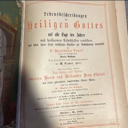 1800’s German Bible ? Religious Book