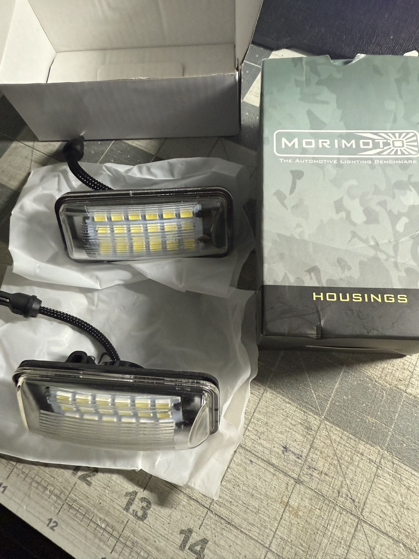Morimoto License Plate Lights Fits Subaru Wrx Sti (Pair) LF72301 New In Box