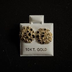 10K Solid Gold Earrings