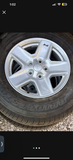 Jeep Wrangler 4 Tire Wheels