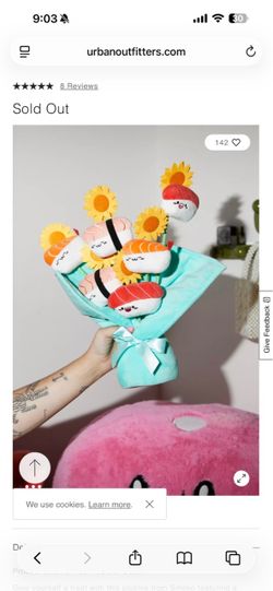 Smoko Sushi Bouquet Plushie