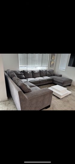 X Large Grey Sectional