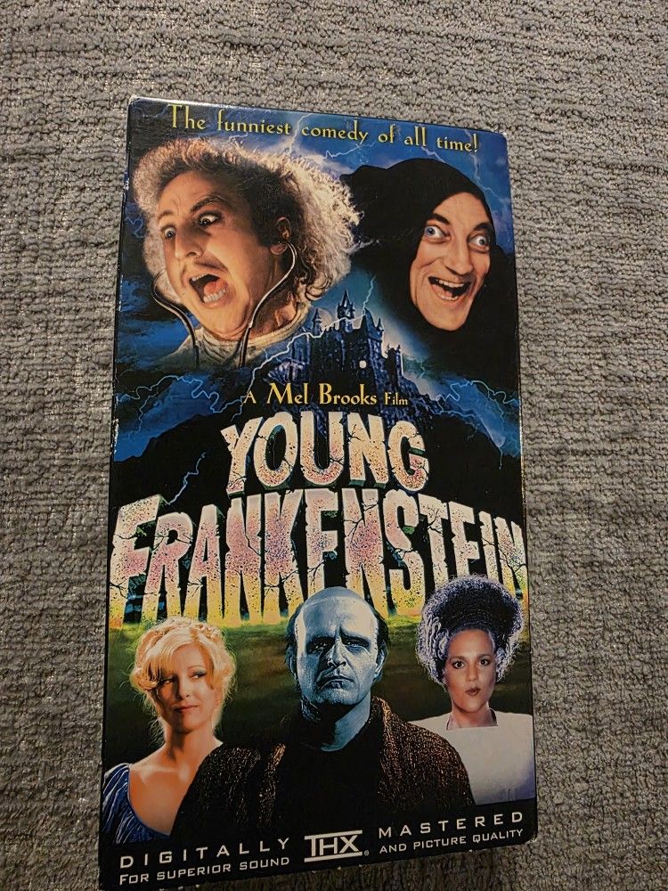 Young Frankenstein Mel Brooks VHS Movie