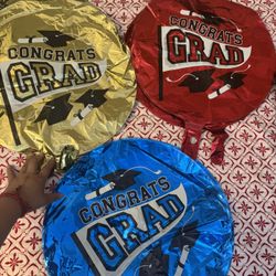 Grad Balloons Standard Size