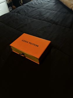 Louis Vuitton black/gold keychain