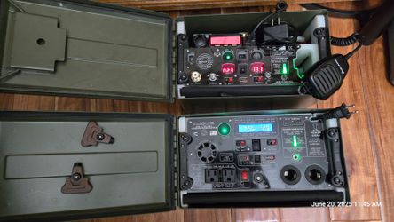 Mobile HAM power stations water and dust proof