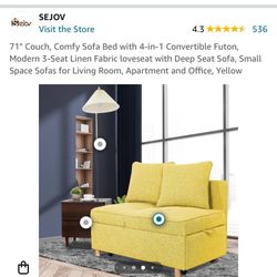 Futon… CONVERTIBLE!!