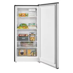 7.1 cu. ft. Manual Defrost Convertible Upright Freezer in Stainless Steel Look