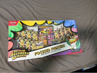 Pokémon ascended heroes focused fighters
