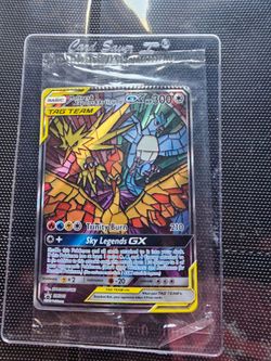 Hidden Fates tagteam promo Moltres & Zapdos & Articuno GX