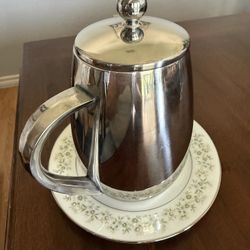 DOUBLE WALL STAINLESS STEEL Coffee French  Press.