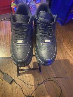 Black Air Force 1s