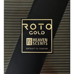 Heaven Scents Roto Gold Perfume for Unisex Extrait De Parfum Spray, 3.4 Ounce