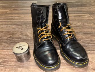 Doc martens with wonder balsam