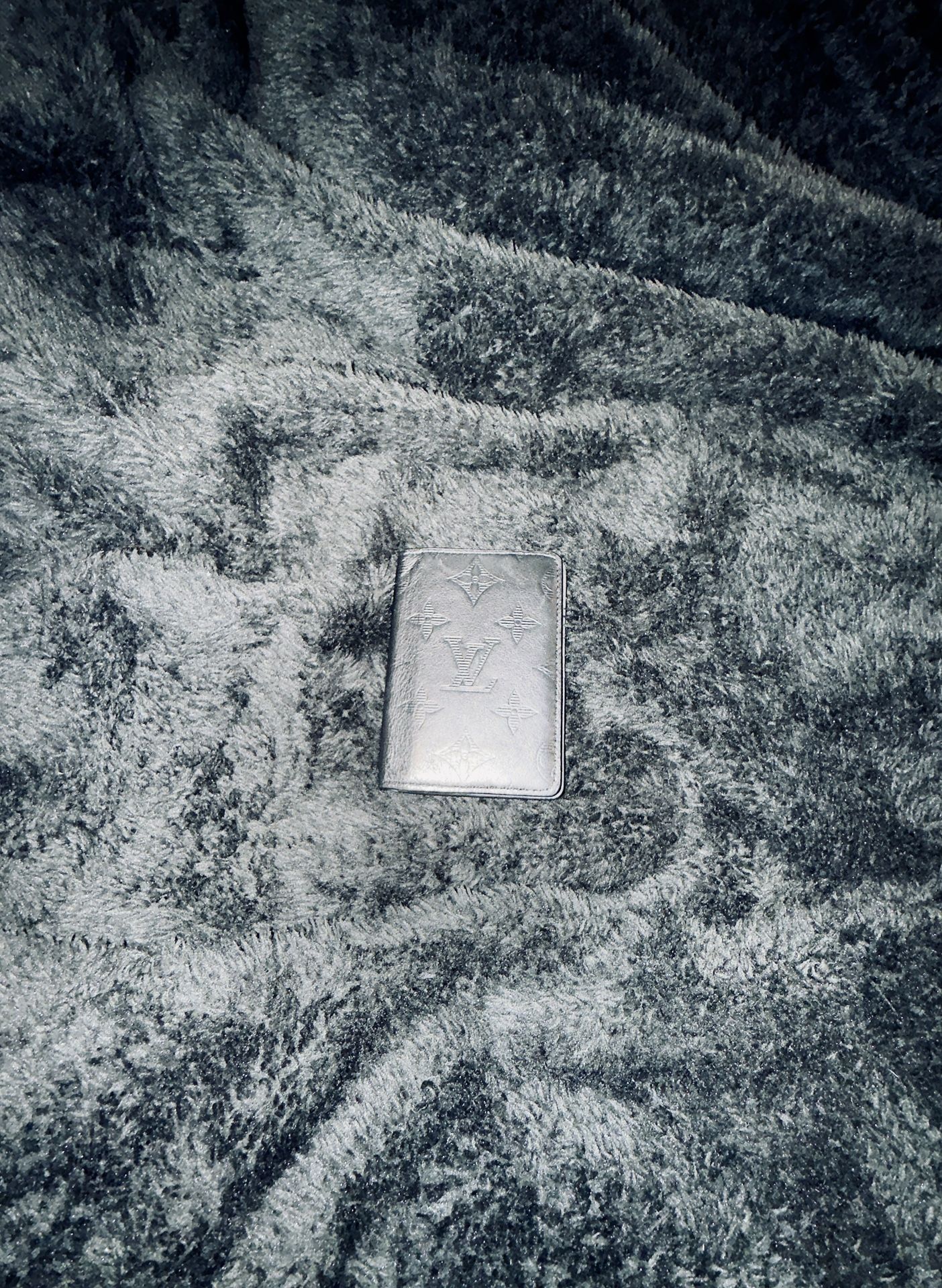 Louis Vuitton Pocket Organizer Monogram Shadow Black