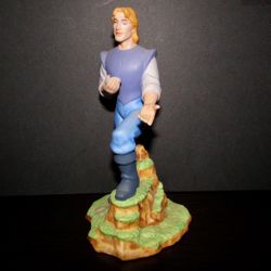 Disney Pocahontas John Smith collectible figurine