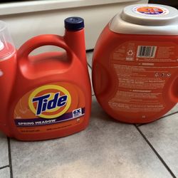 (Tide 125 Fl. Oz) (Tide Pods 66 Oz)