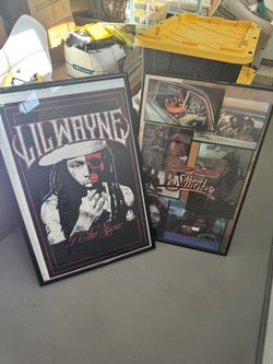 Vintage Lil Wayne And Cheech & Chong Posters $40 For Both