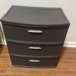 3 Drawer - Plastic 