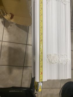 Two New Faux Wood  Blind 