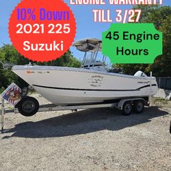 2007 23 Proline Sport center console boat 2021 225 Suzuki