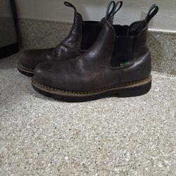 Georgia High Romeo Steel Toe Slip On Boots