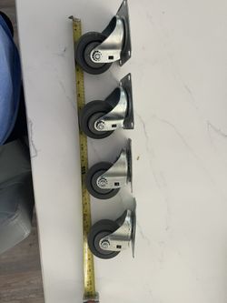 4” Swivel plate casters (4 pack)