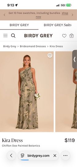 Brand New Doe Painted Formal Dress