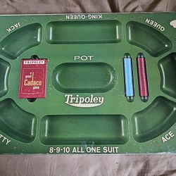 Vintage 1960 Tripoley Special Edition No.300 Game