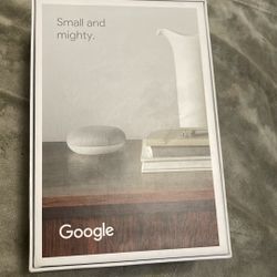 New Google Mini Speaker 2 Generation 