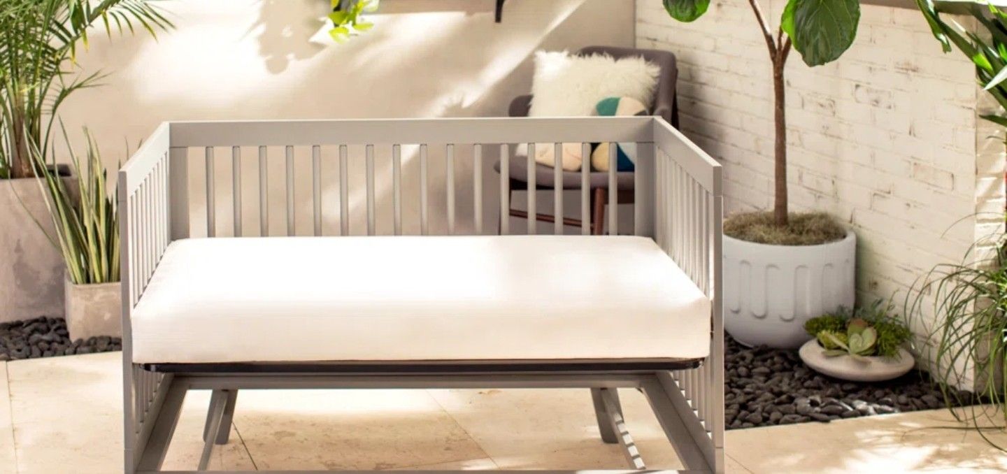 Naturepedic Classic Organic Cotton Lightweight 2-Stage Crib Mattress

