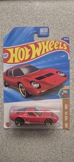 Hot Wheels 71 Lamborghini Miura SV