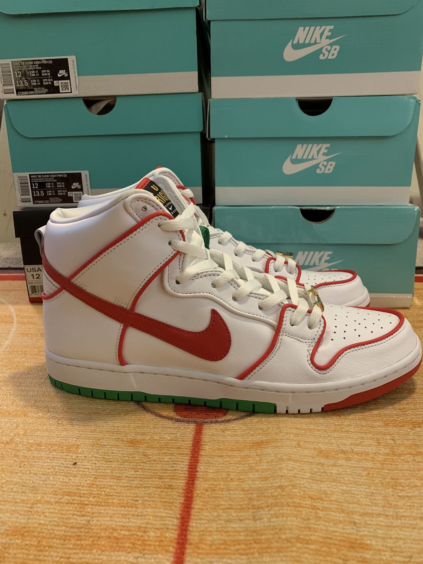 Dunk High Prod Nike Dunk NIKE SB DUNK HIGH PRM QS Paul Rodriguez