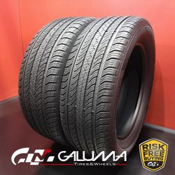 Set of 2 Tires LikeNEW Continental ProContact TX (AO) 235/55R18 235/55/18 #93608