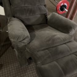 Brown Recliner Rocking Chair 